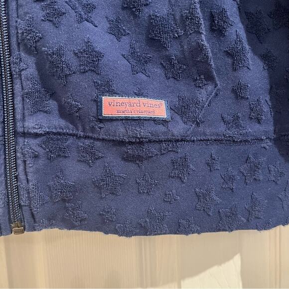 Vineyard Vines Women’s Navy Blue Star Hoodie Size XS - Picture 3 of 7